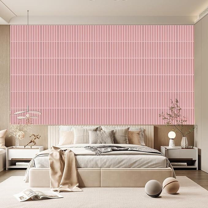 Heikki 30 Pack 3D Wall Panel for Interior Wall Décor, PVC Flower Textured Wall
