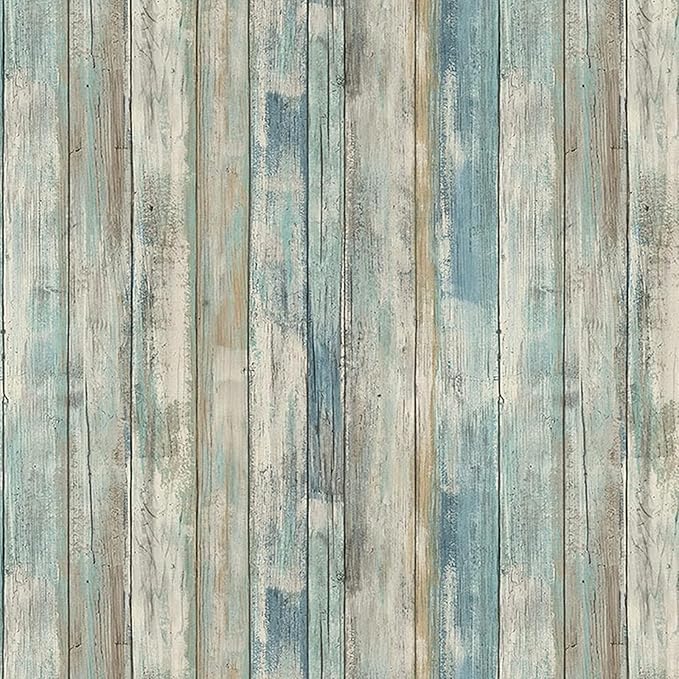 practicalWs Peel and Stick Wallpaper 17.71" x 590.5" Wood Wallpaper Wood