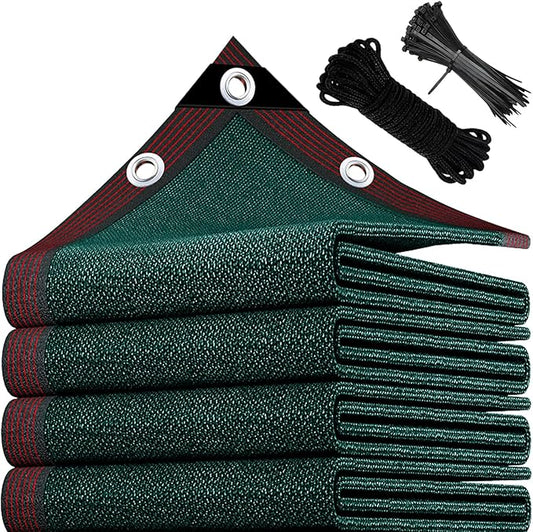 90% Sun Shade Cloth, 11x 30 FT Dark Green HDPE Mesh â Breathable Garden Shade Cover for Plants, Vegetables, Greenhouse, Patio, Chicken Coop & Dog