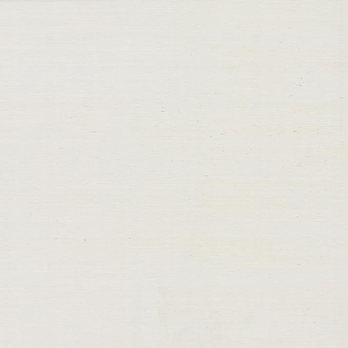 York Wallcoverings Natural Sisal White Peel and Stick Grasscloth Wallpaper