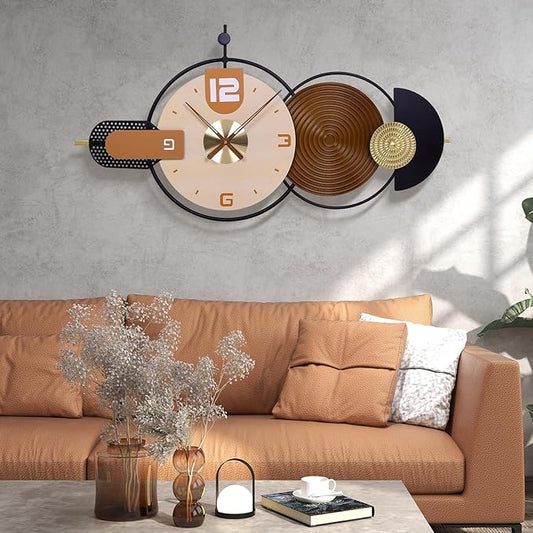 38x20 Inch Large Modern Wall Clock