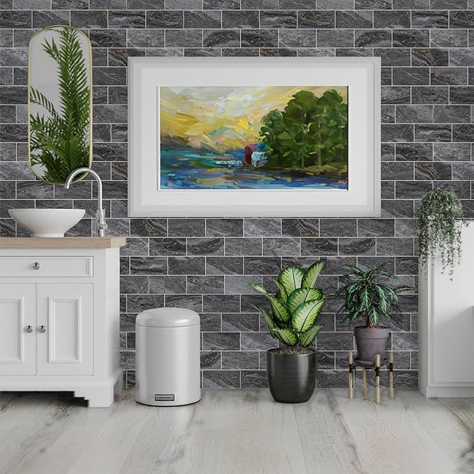 StyloVue 4 Pieces Peel and Stick Backsplash