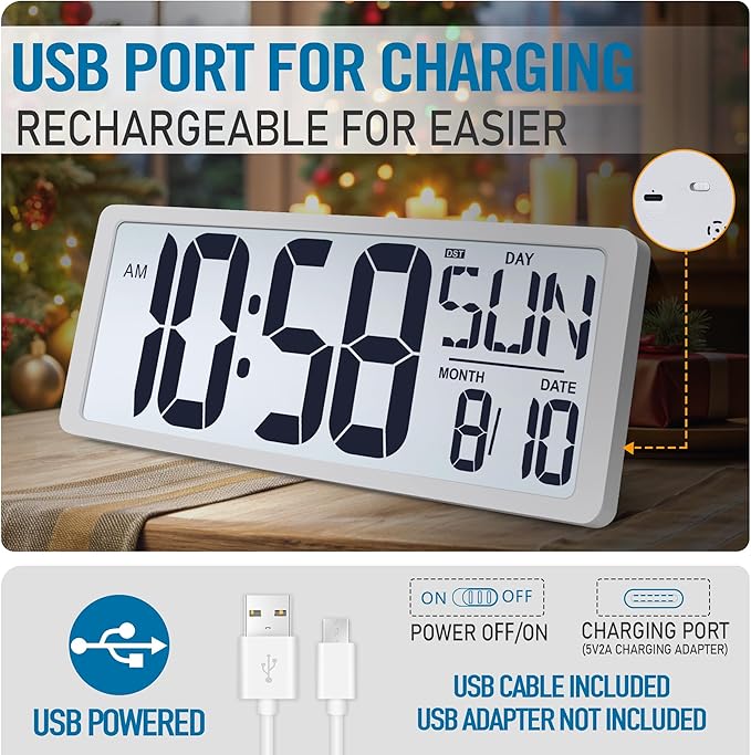 TXL Rechargeable Atomic Clock