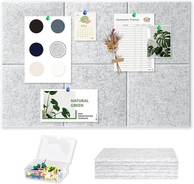 Large Cork Board Tiles for Wall