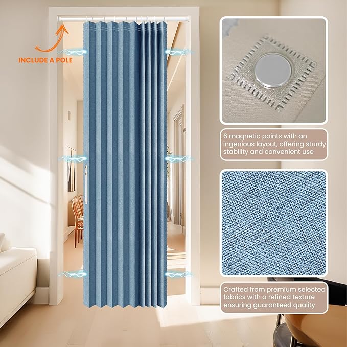 AJAZZ Blackout Accordion Door