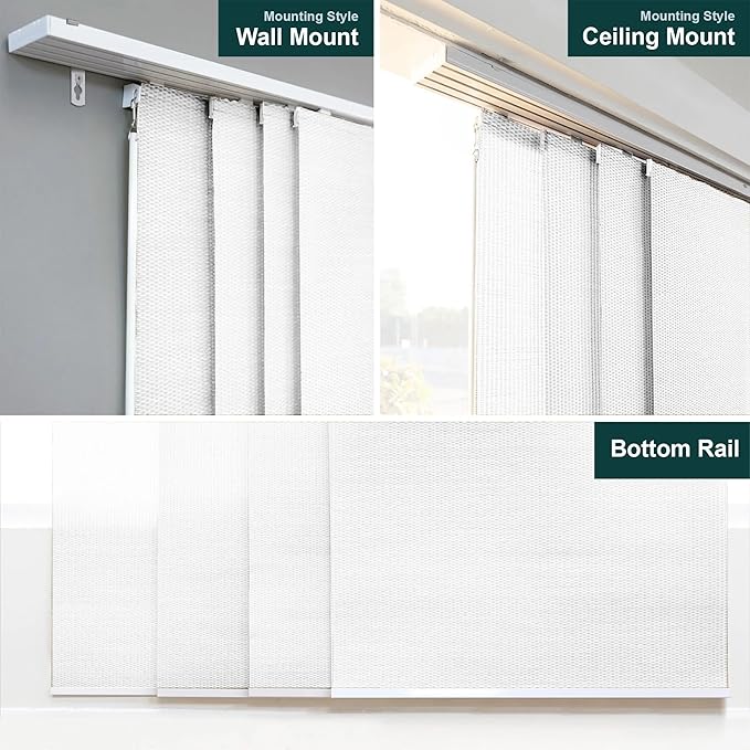 CHICOLOGY Panel Track Vertical Blinds
