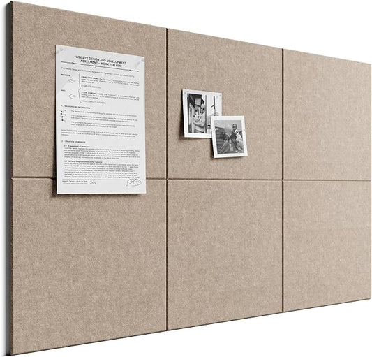 Bumusty Large Cork Board 36" x 24" Alternative