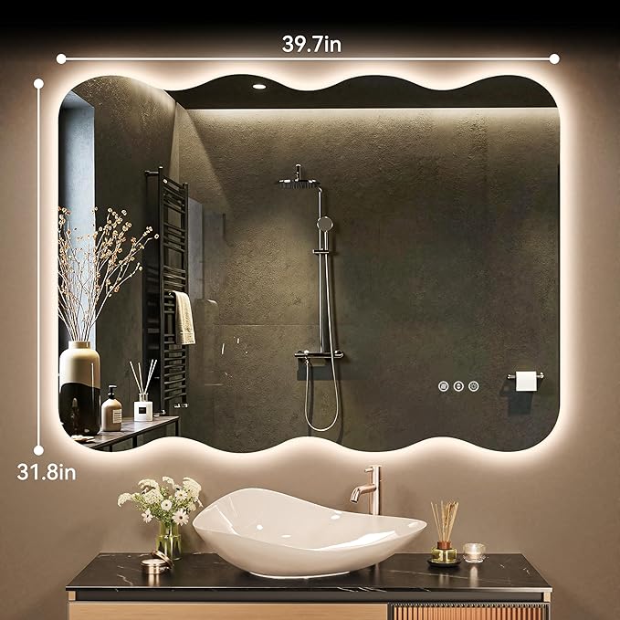 Hasipu Wavy Full Length Mirror