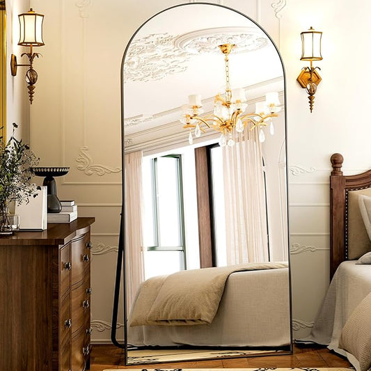 GLSLAND-77 x38 Arched Full Length Mirror