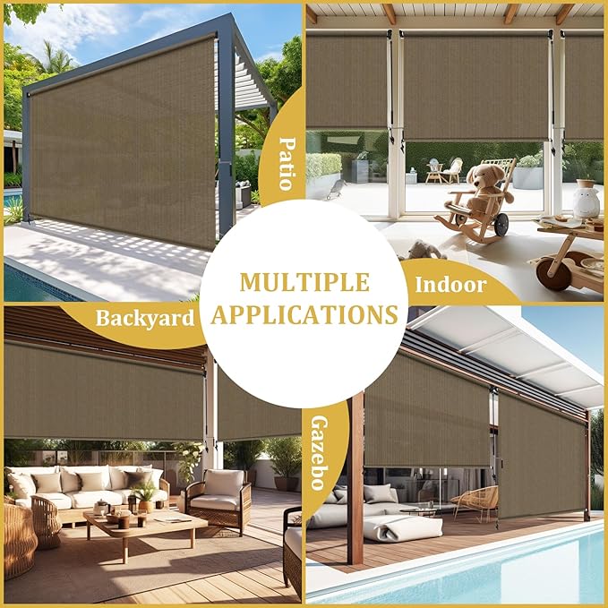 Shade&Beyond Outdoor Roller Shades