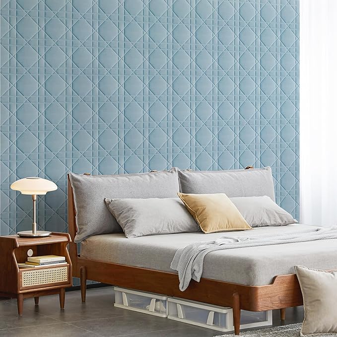 Velvet 3D wall Panels for Interior wall Decor Peel and Stick, Soundproof