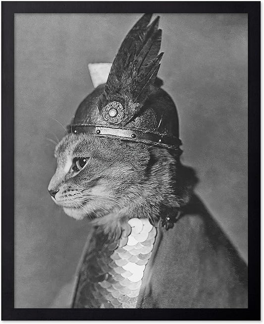 Poster Master Vintage Armored Cat