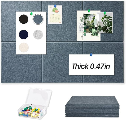 Thick Cork Board Tiles for Wall