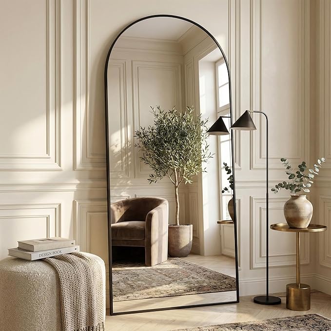 Suidia 76"x34" Arched Full Length Mirror