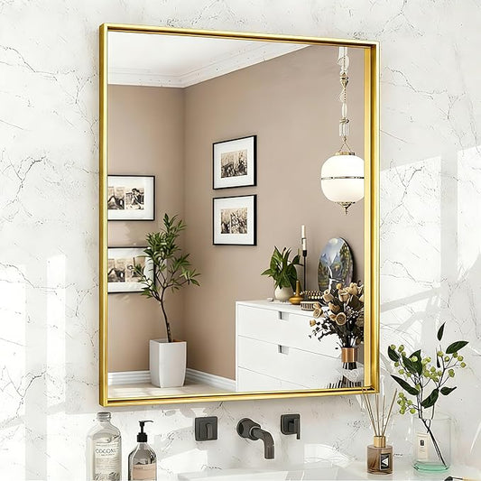 24”x36” Bathroom Vanity Mirror, Modern Wall Mirror