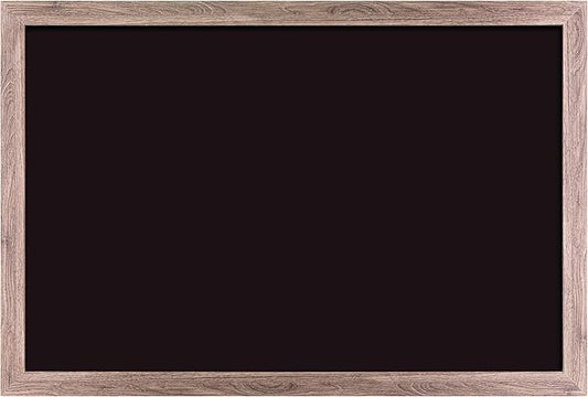 U Brands Magnetic Chalkboard, Rustic Wood Frame, Premium Matte Surface