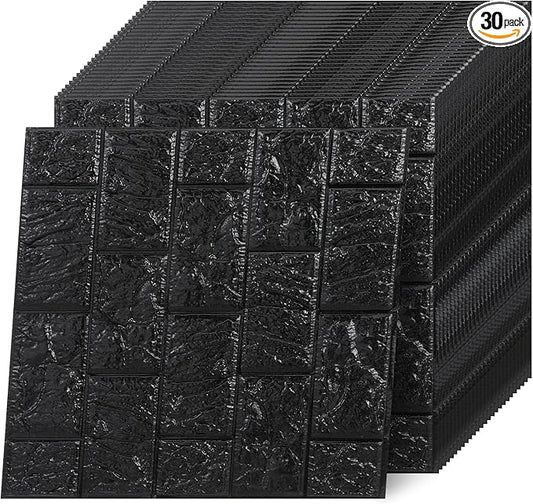 30 Pcs 3D Wall Panels Peel and Stick, Home Decoration