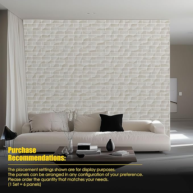 6-Pack Acoustic Wall Panels Sound Absorbing Panels, 6-Piece 24" X 24"