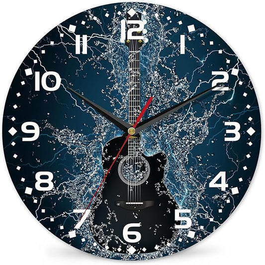 Electric Guitar Wall Clock