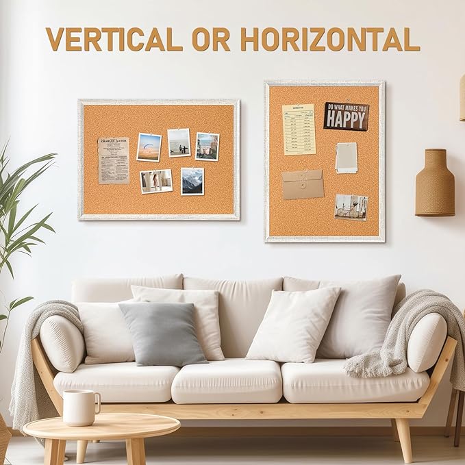 DOLLAR BOSS Cork Board for Wall