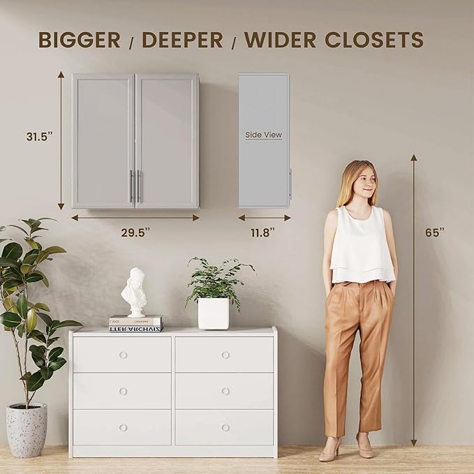 Furnaza Wall Storage Cabinets