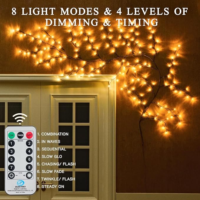 Enchanted Willow Vine Lights