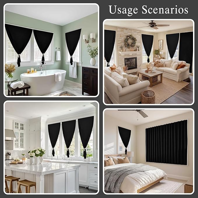 Magic Tape Window Curtain