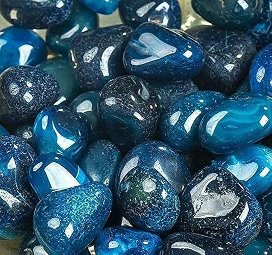 Blue River Rocks, Garden Rocks, Outdoor Decorative Stones, Natural Gravel, for Aquariums, Landscaping, Vase Fillers, Succulent, Tillandsia, Cactus Pot, Terrarium Rocks, 4.5 lb (72 oz)