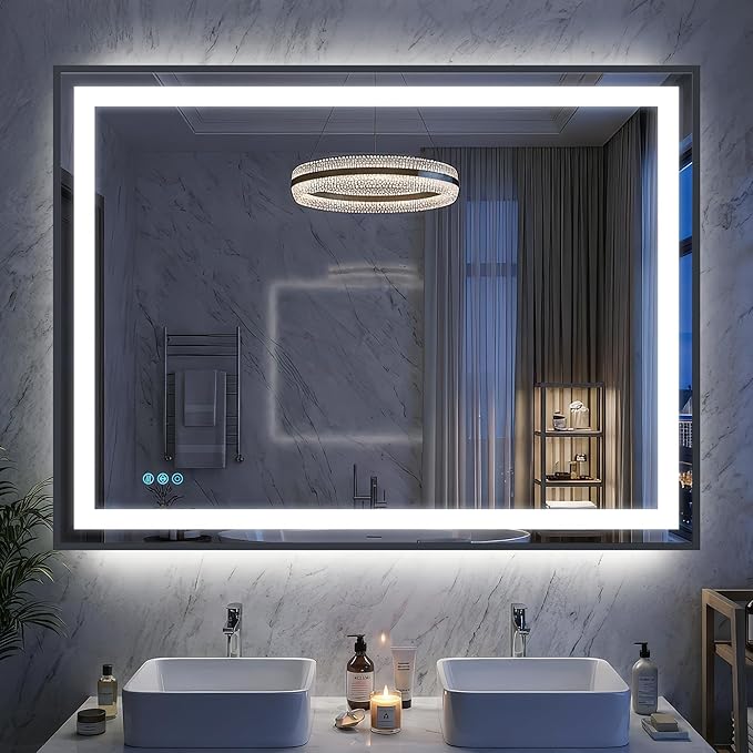 Antok 48X36 LED Bathroom Mirror