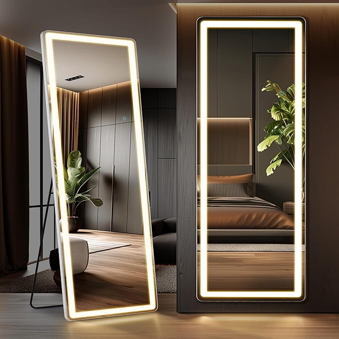 DUMOS 26"×71" LED Full Length Mirror