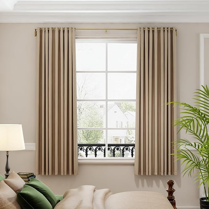 ENJOYBASICS Blackout Curtain rod