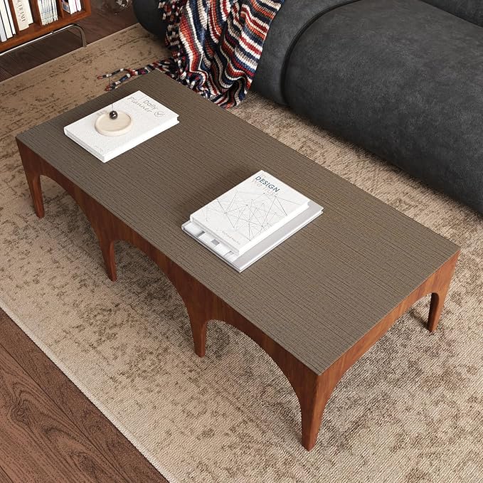 CRE8TIVE Dark Brown Grasscloth Wallpaper Textured Wallpaper Stick and Peel