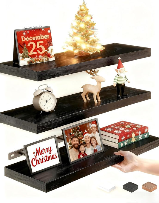 Vervida® Floating Shelves for Wall, Floating Shelf for Living Room