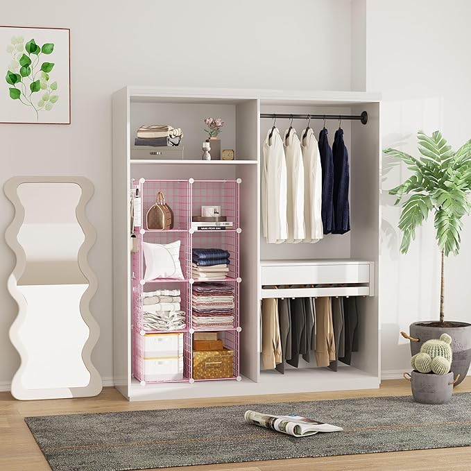 C&AHOME Wire Cube Storage, 8
