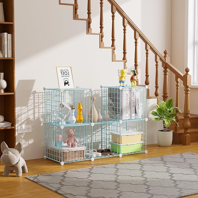 C&AHOME Wire Cube Storage, 6