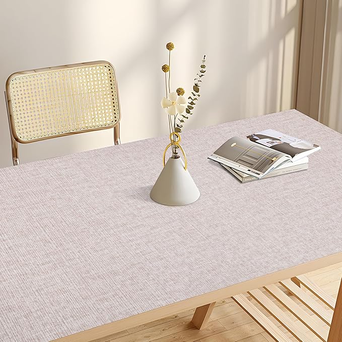 Beige Grasscloth Peel and Stick Wallpaper, Modern Textured Contact Paper