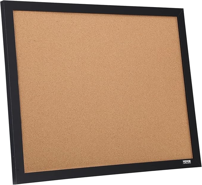VEVOR 24 x 36 Cork Board, Large Bulletin Board