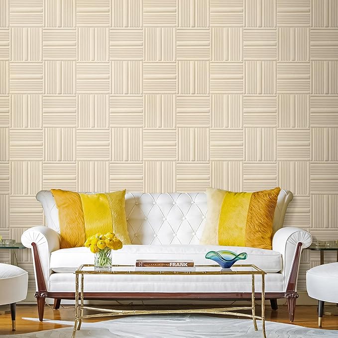 Velvet 3D wall Panels for Interior Decor Peel and Stick, Soundproof Geometric