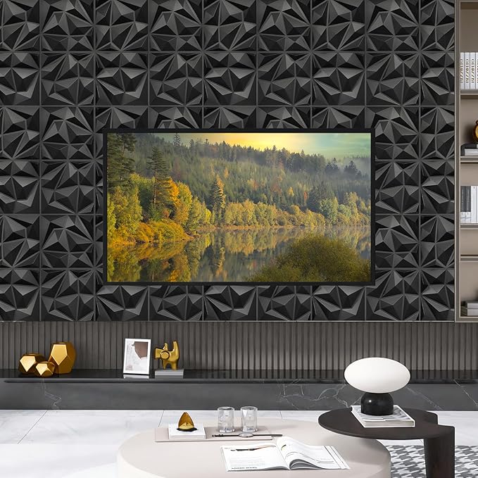 LEVOWAY 33 Pack Decorative 3D Wall Panels