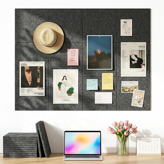 Aothia Felt Bulletin Board Tiles