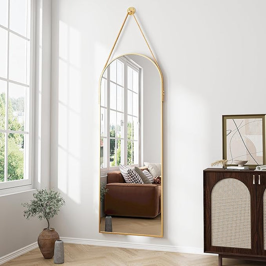 Full Length Mirror, Arched Wall Mounted Mirror, Wall Mirrors Full Length