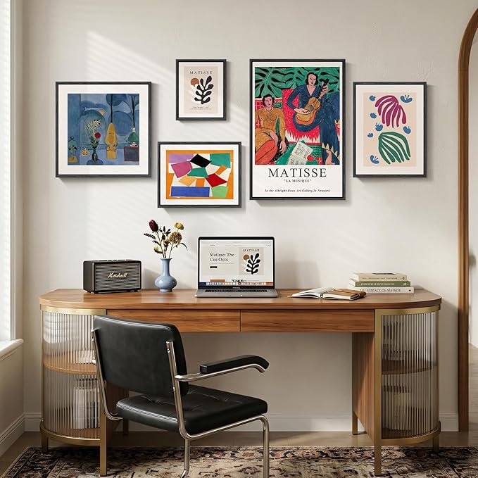 Large Framed Matisse Canvas Wall Art