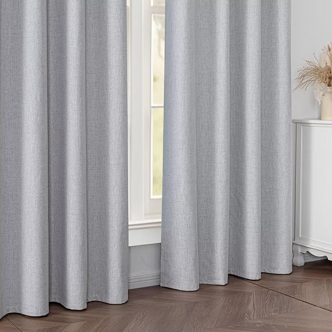 Blackout Curtains Customsize for Bedroom, 100% Black Out Curtains 1 Panel