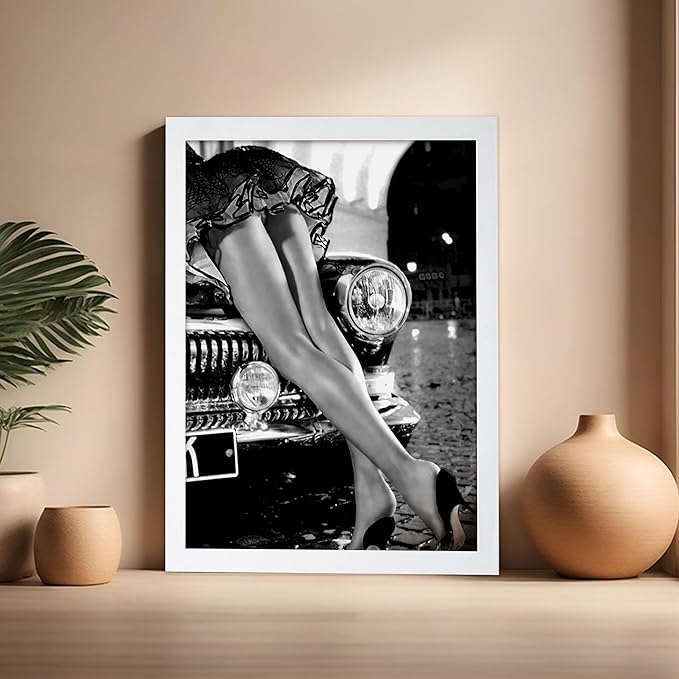 Poster Master Sexy Legs on Classic Car Poster