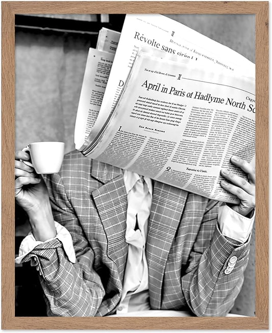 Poster Master Drinking Coffee Print