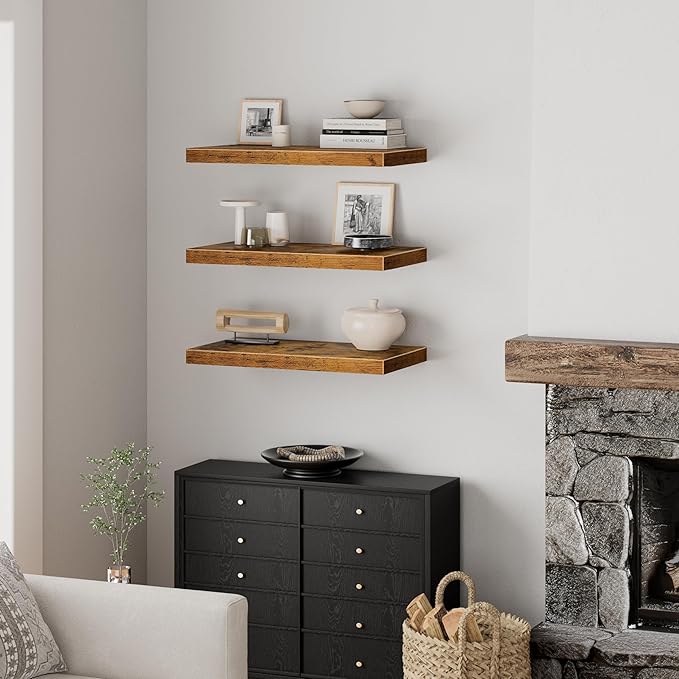 QEEIG 10" Deep Floating Shelves