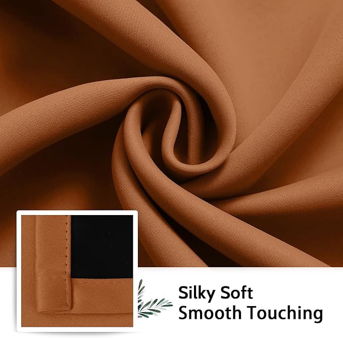 SimpleHome 100% Blackout Curtains