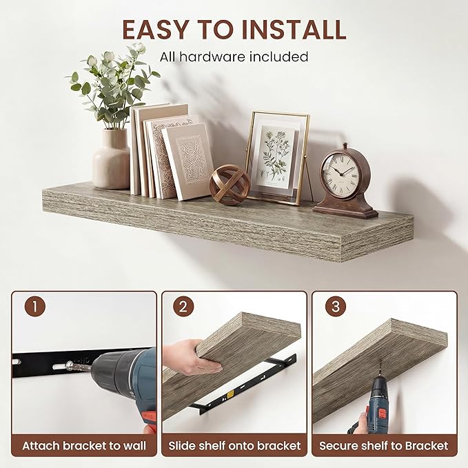 Dreamland 40 Inches Floating Shelves