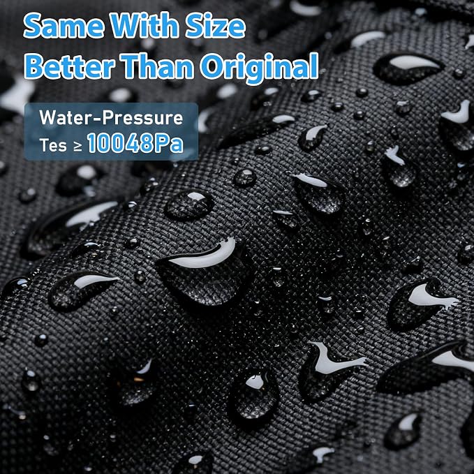 Utheer 600D Waterproof Grill Cover for Pit Boss 850 1300 1250 Series, Fits PB850FB2 PB850M PB1300M PB1250CS Wood Pellet Grills, Replaces 40454, No Folding Side Shelf, 57.9 x 27.6 x 43.3 in