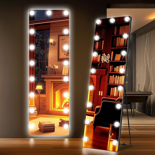 Kosmonia 56x18 Hollywood Full Length Mirror